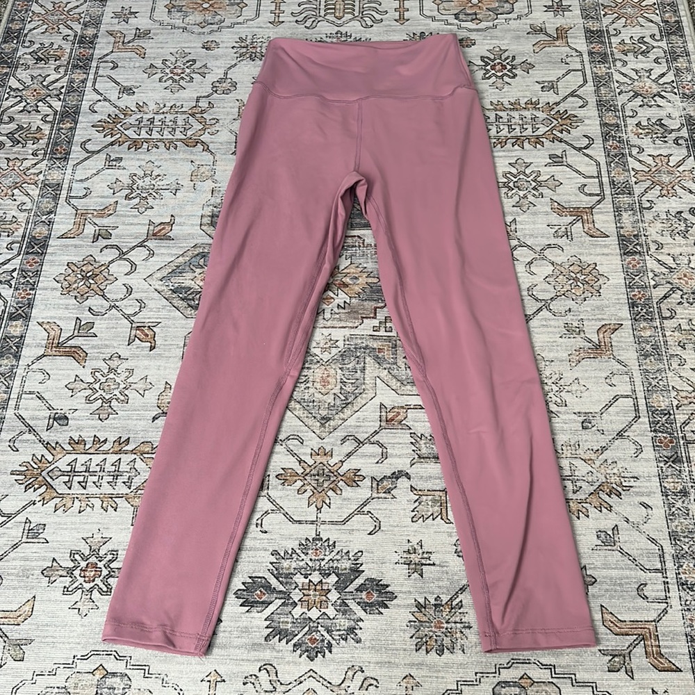 Pink Athletic Leggings, size Small